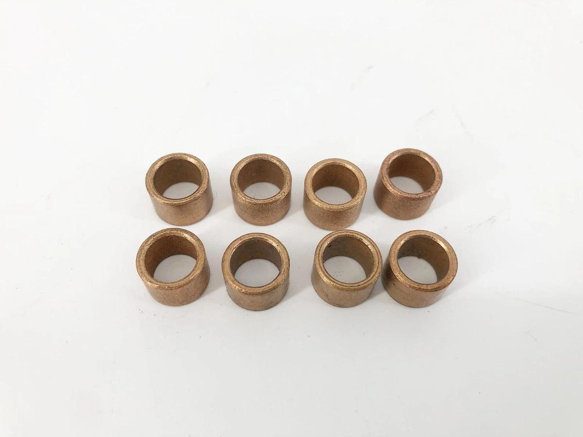 Lot of 8 New Loveshaw Dynatec 50185-049 Bronze Bushings 3/8 x 1/2 x 3/8 - No Box