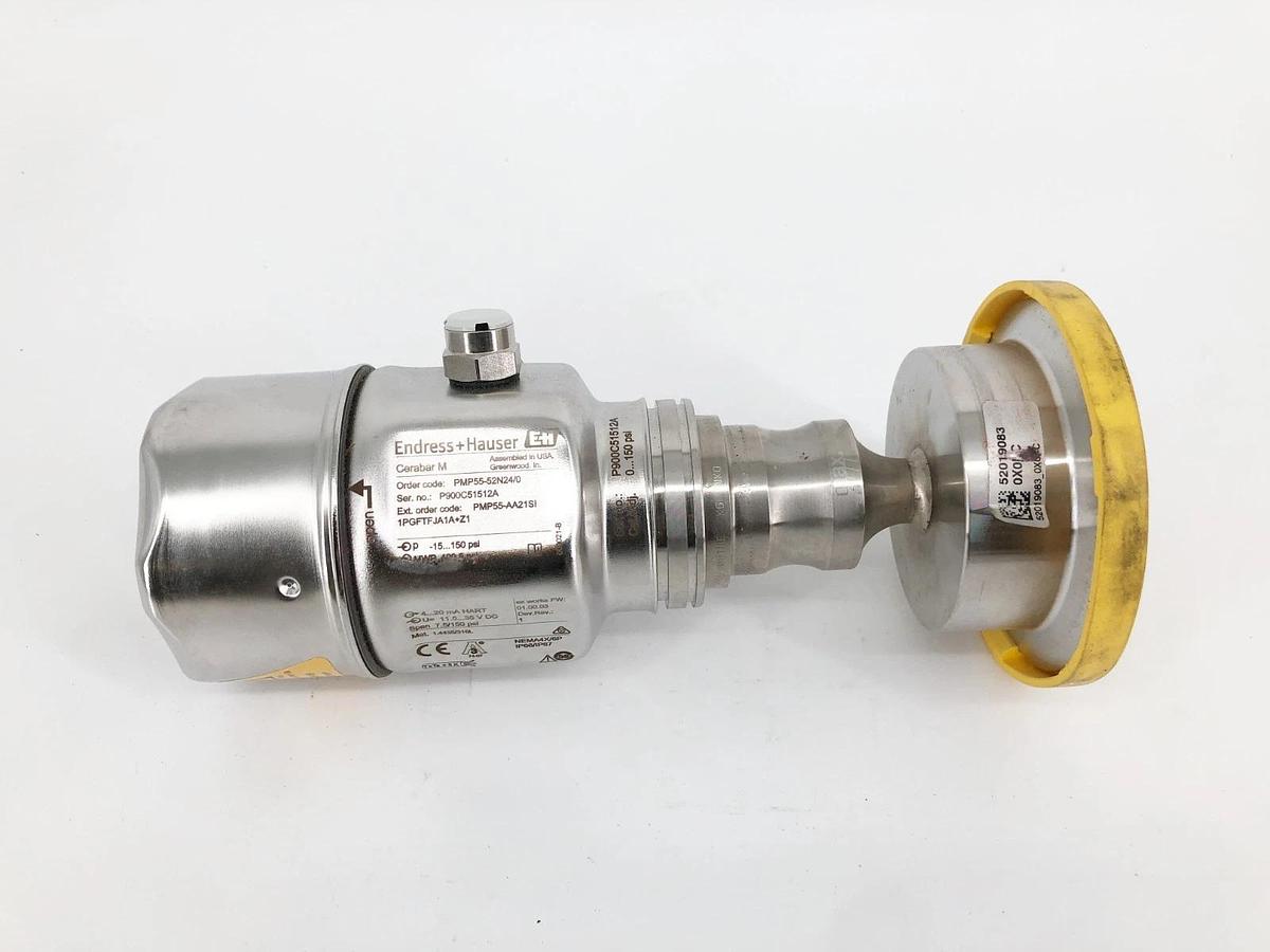 New Endress + Hauser Cerabar M PMP55-52N24/0 Transmitter 11.5-35VDC - No Box