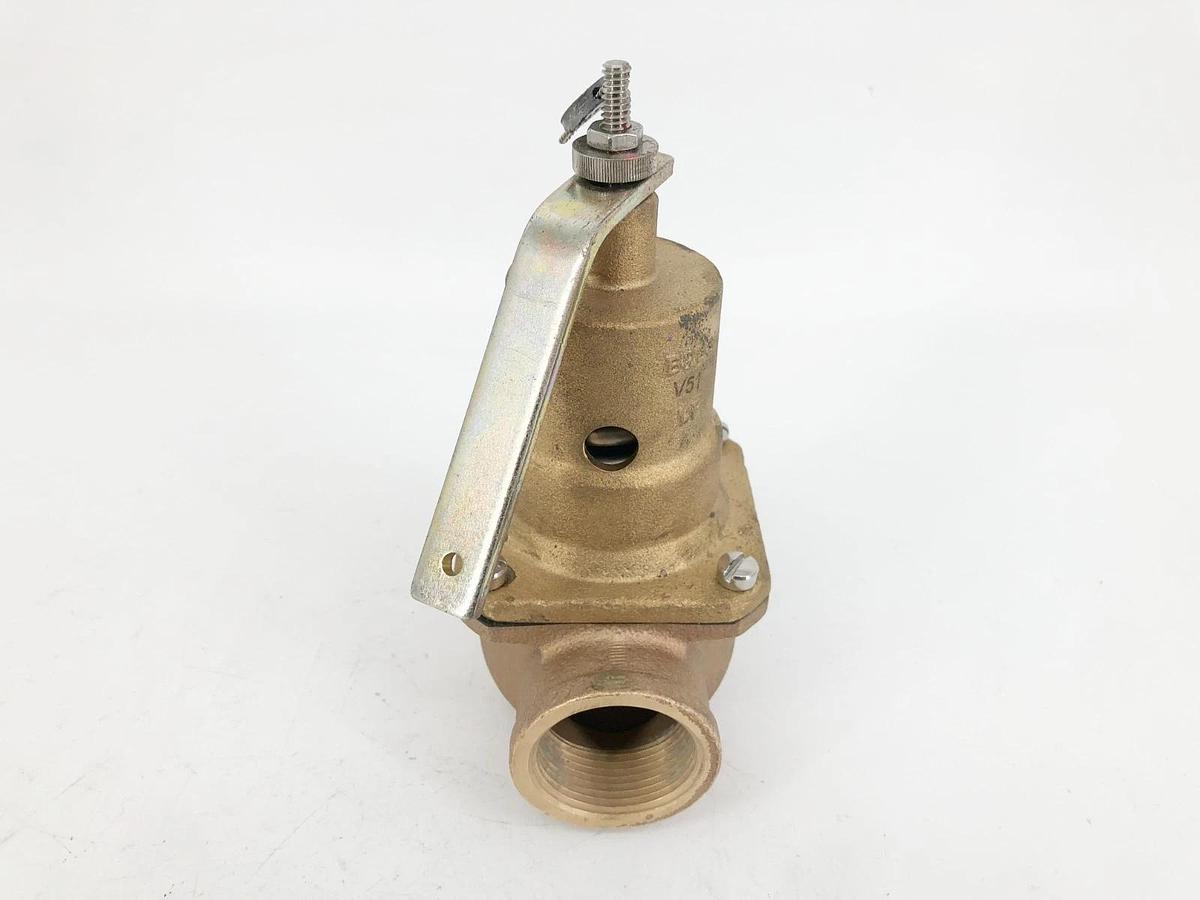 New Kunkle Valve 0537-E01-HM Safety Relief Valve Bronze 1" Set 100psi