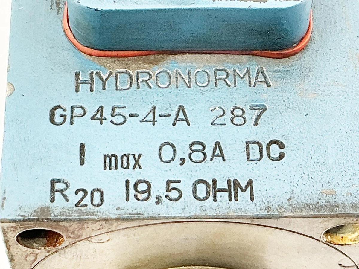 Used Hydronorma GP45-4-A-287 Solenoid Coil