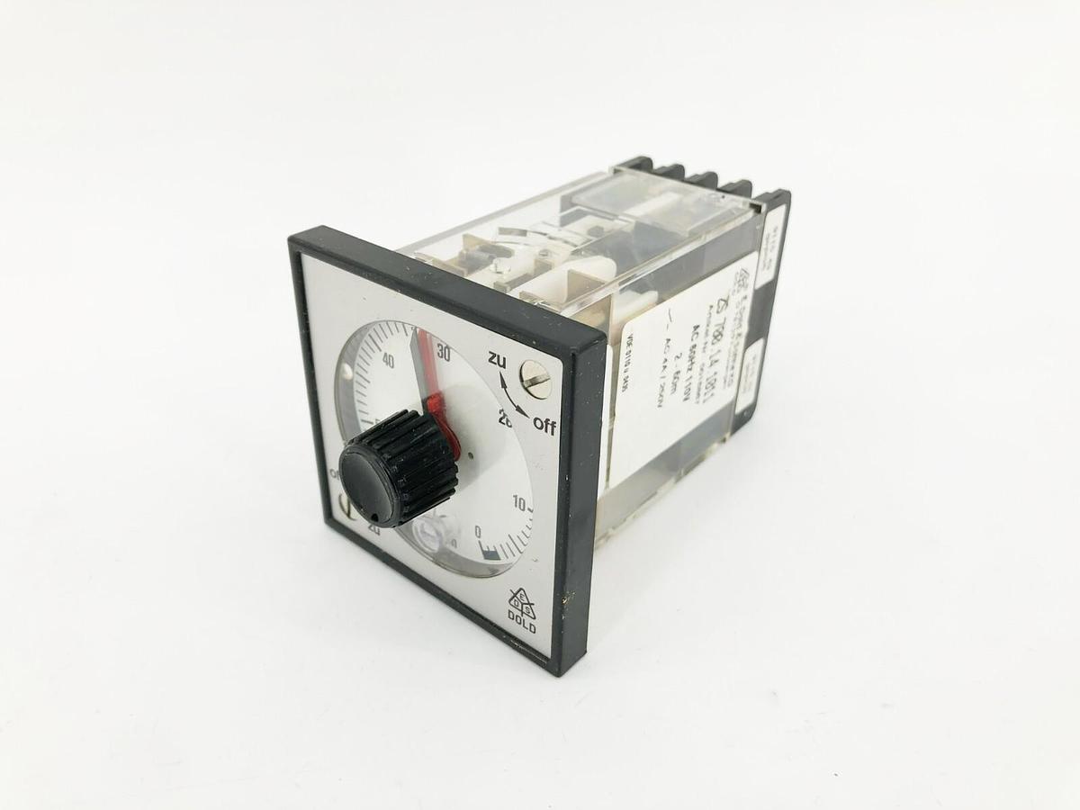 New E. Dold & Söhne ZS 700.14.1011 Time Protector 110VAC 2-60ohm 0-60min 0016867