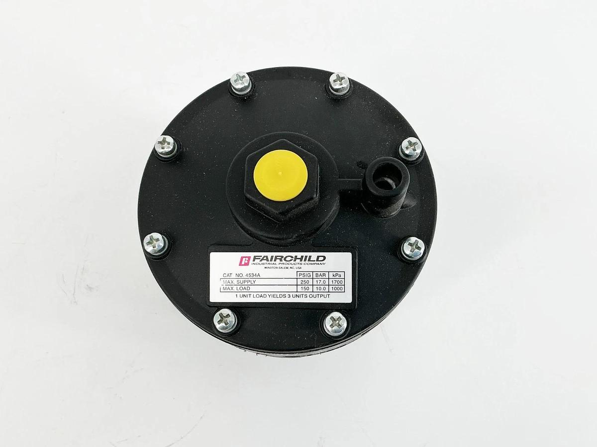 New Fairchild 4534A Volume Booster 250PSI 17Bar 1:3 Ratio