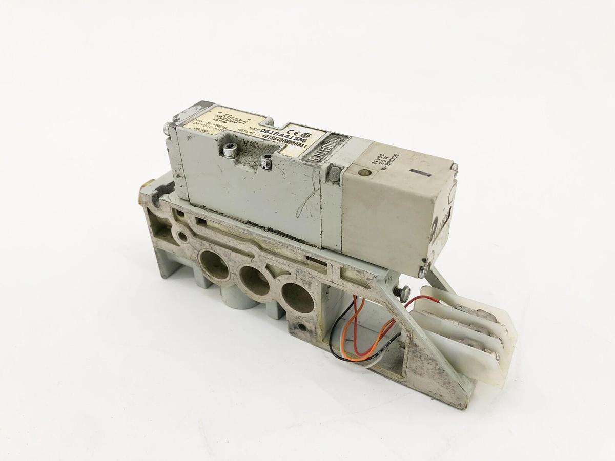 Used Numatics 061BA415M Solenoid-Pilot Actuated Valve 24VDC 120psig