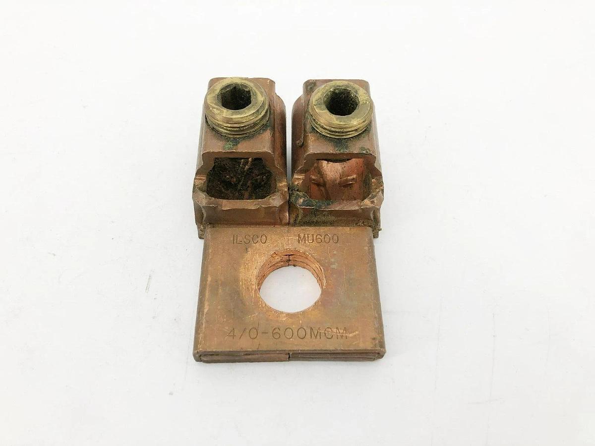 Used Ilsco MU600 Mechanical Lug 4/0-600 KCMIL