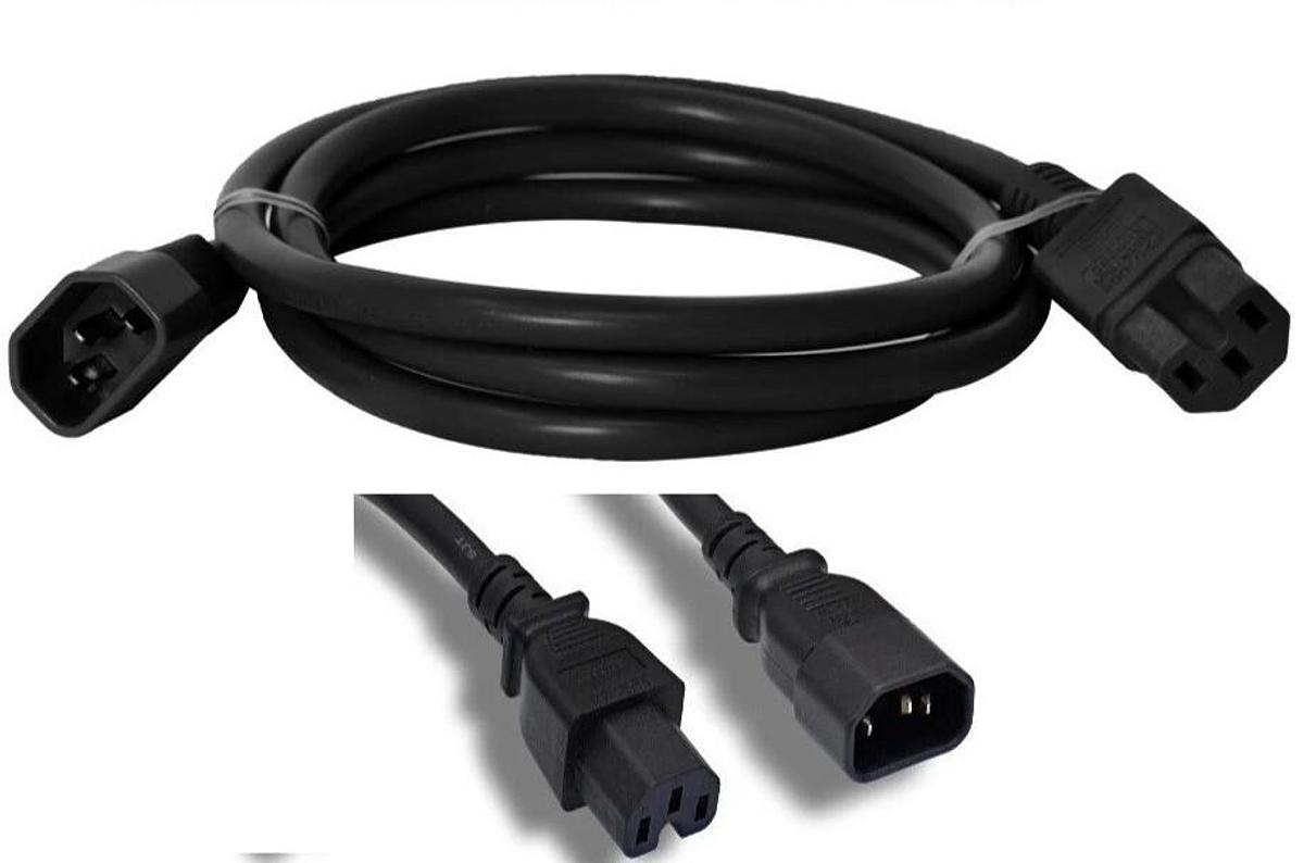 New Lot of 2 Tripp Lite P010-012 Power Cord 120V 12' 10A
