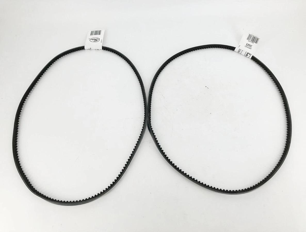 Lot of 2 New Gates 3VX475 Super HC Cogged V-Belts 9412-0475 - No Box
