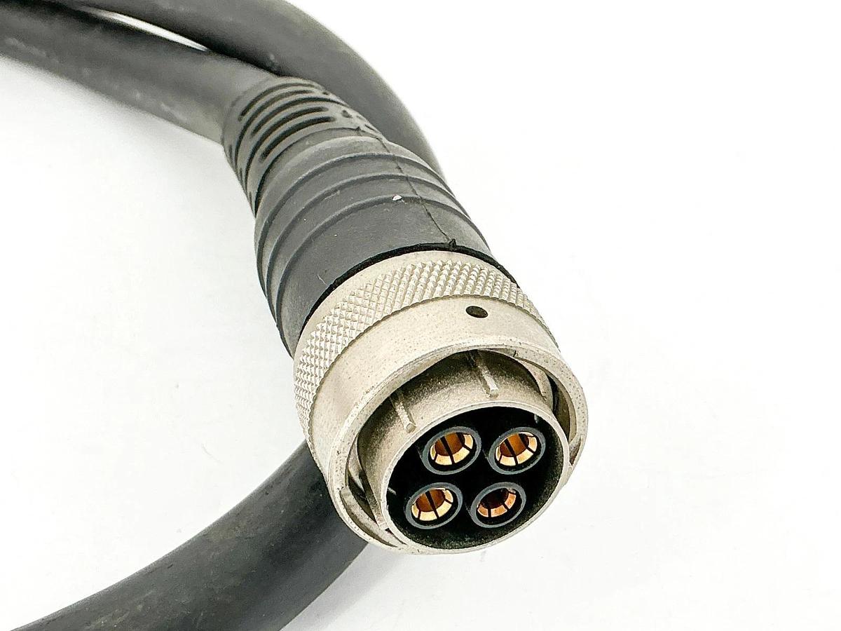 Used Allen Bradley 2090-UXNPAMP-10S01 4 Pin 4 Wire Plug Connector 3'