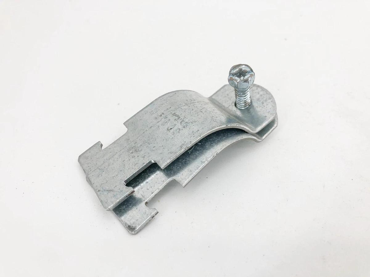 Box of 50 New Cooper B-Line B2011PAZN Conduit Clamps 1-1/4" RGD 1-5/8