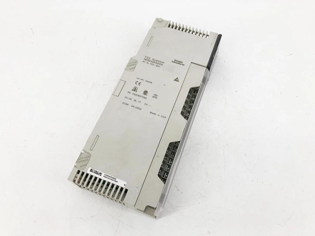 Used Schneider 140DAI54000 TSX Quantum Discrete Input Module AC IN 115V 16X1