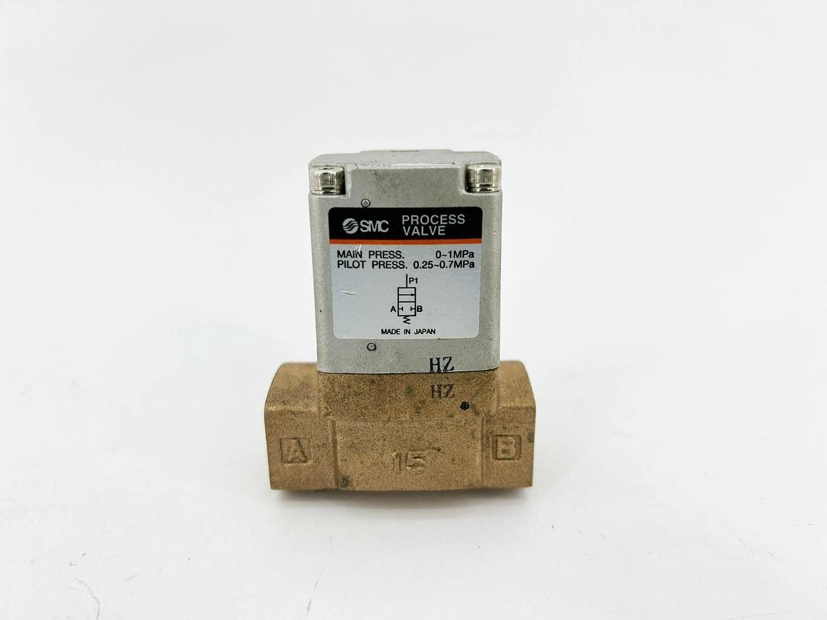 New SMC VNB204A-15A Process Valve, 2 Port
