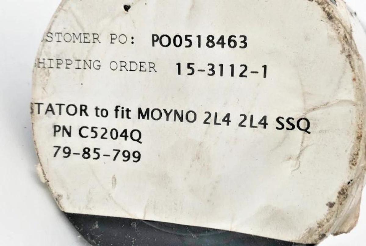 New Moyno C5204Q Pump Stator Tube for 2L4 SSQ 2WL4 NBRA - No Box