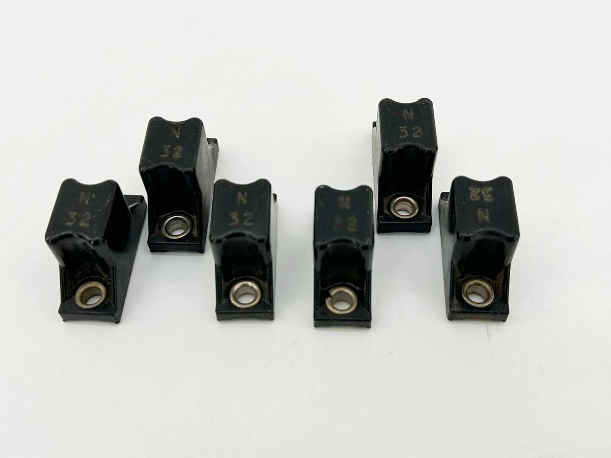 Used Lot of 6 Allen Bradley N32 Overload Relay Heater Element N Series