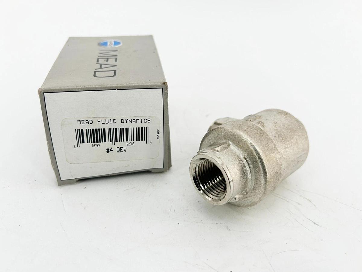 New Bimba 4-QEV Mead Fluid Dynamics Quick Exhaust Valve