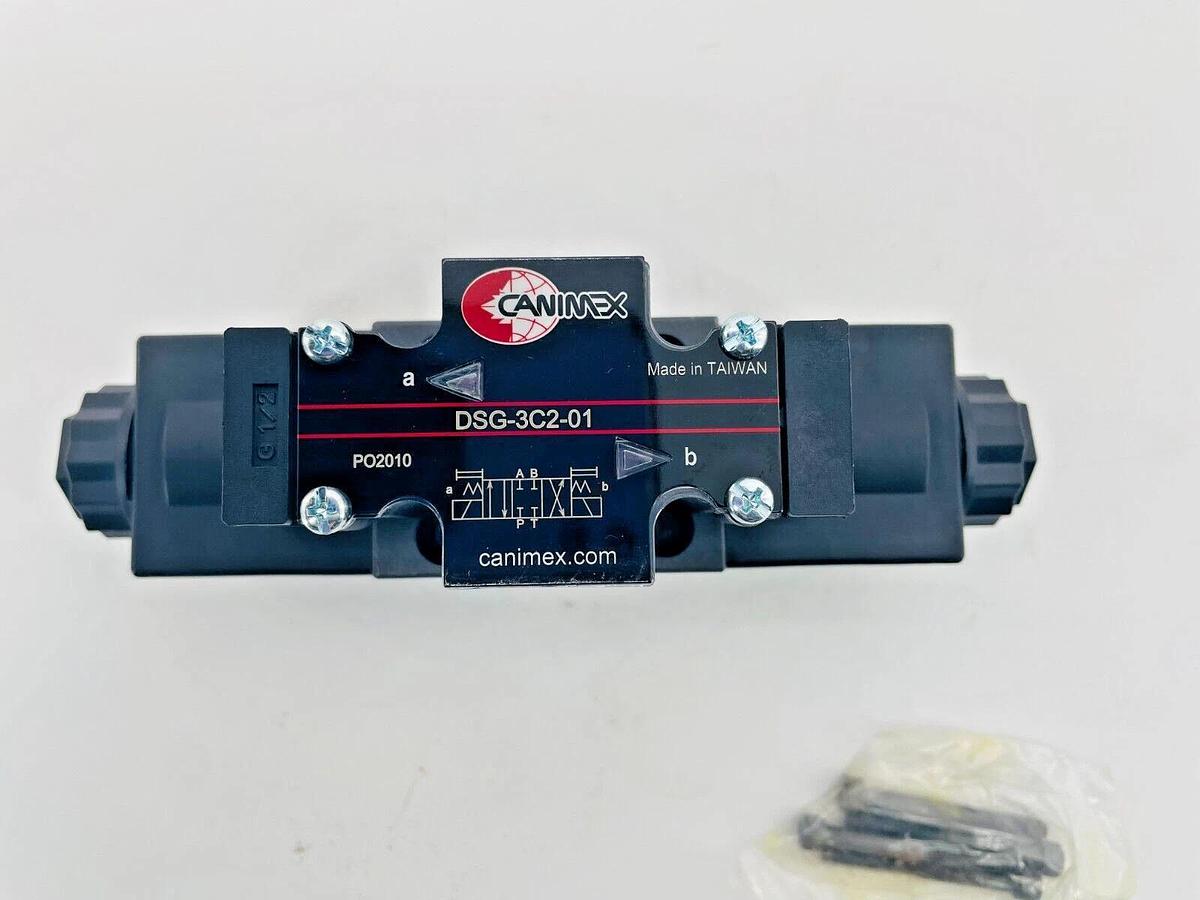 New Hystar Canimex DSG-3C2-01-A110 Solenoid Valve DSG-3CS-01 FACTORY BOX