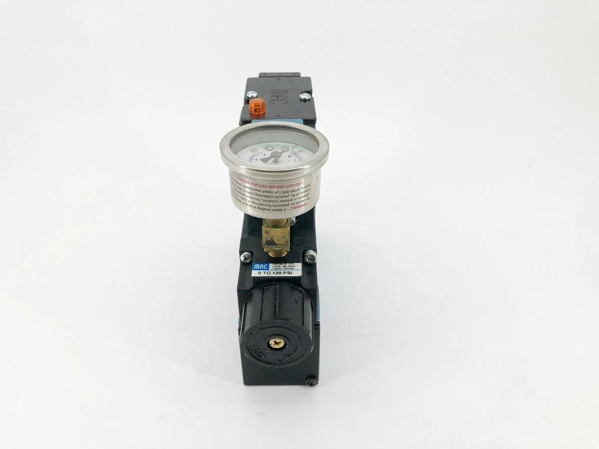 Used MAC Valves 82A-AC-CSA-TM-DAAP-1DA Solenoid Valve 150psi TM-DAAJ-1DA PR82A-GADA
