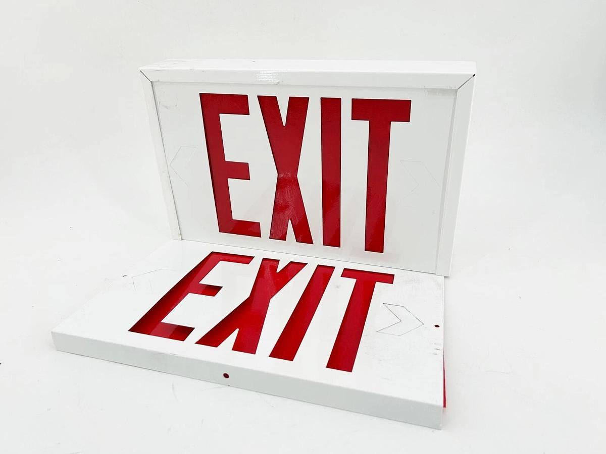 New Cooper Lighting PLX-5200-RP Emergency Exit Fixture 277V