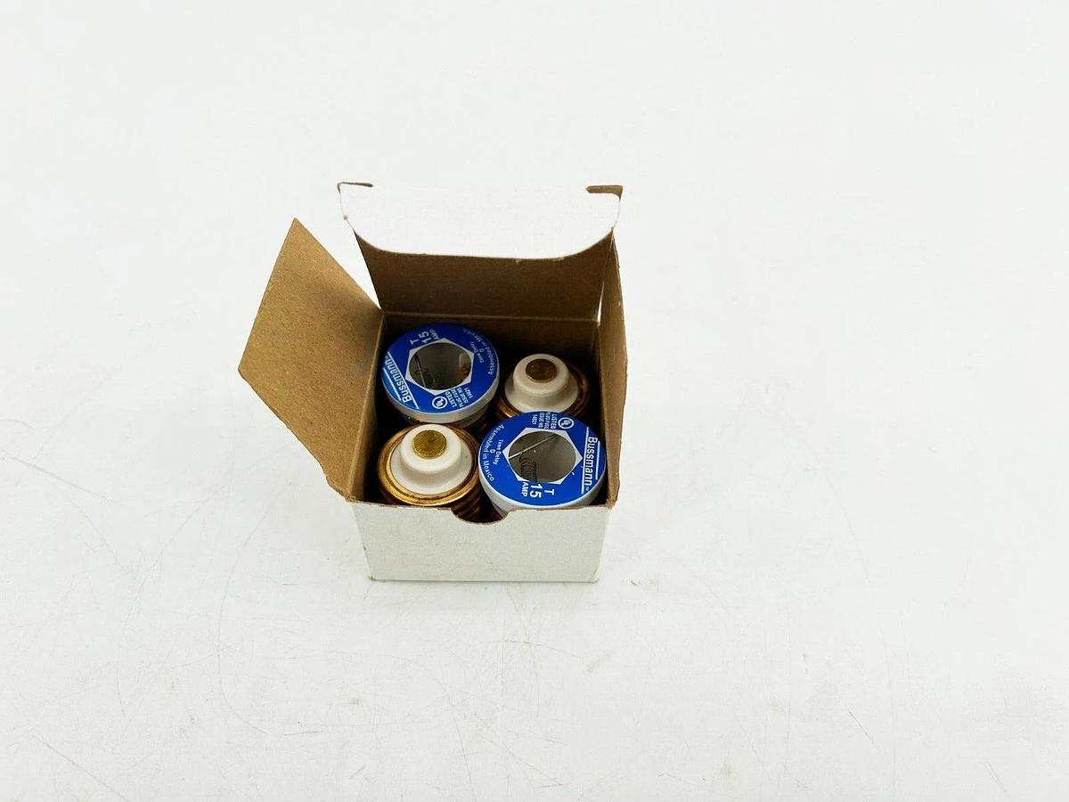 New Bussmann T15 Fuse (4-Pack) Time Delay 14821