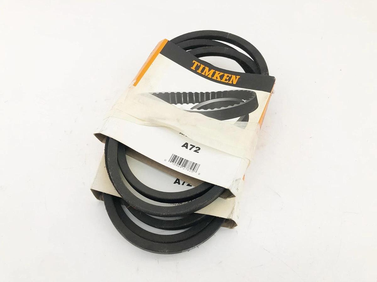 Lot of 2 New Timken A72 Super Blue Ribbon V-Belts 72" - No Box