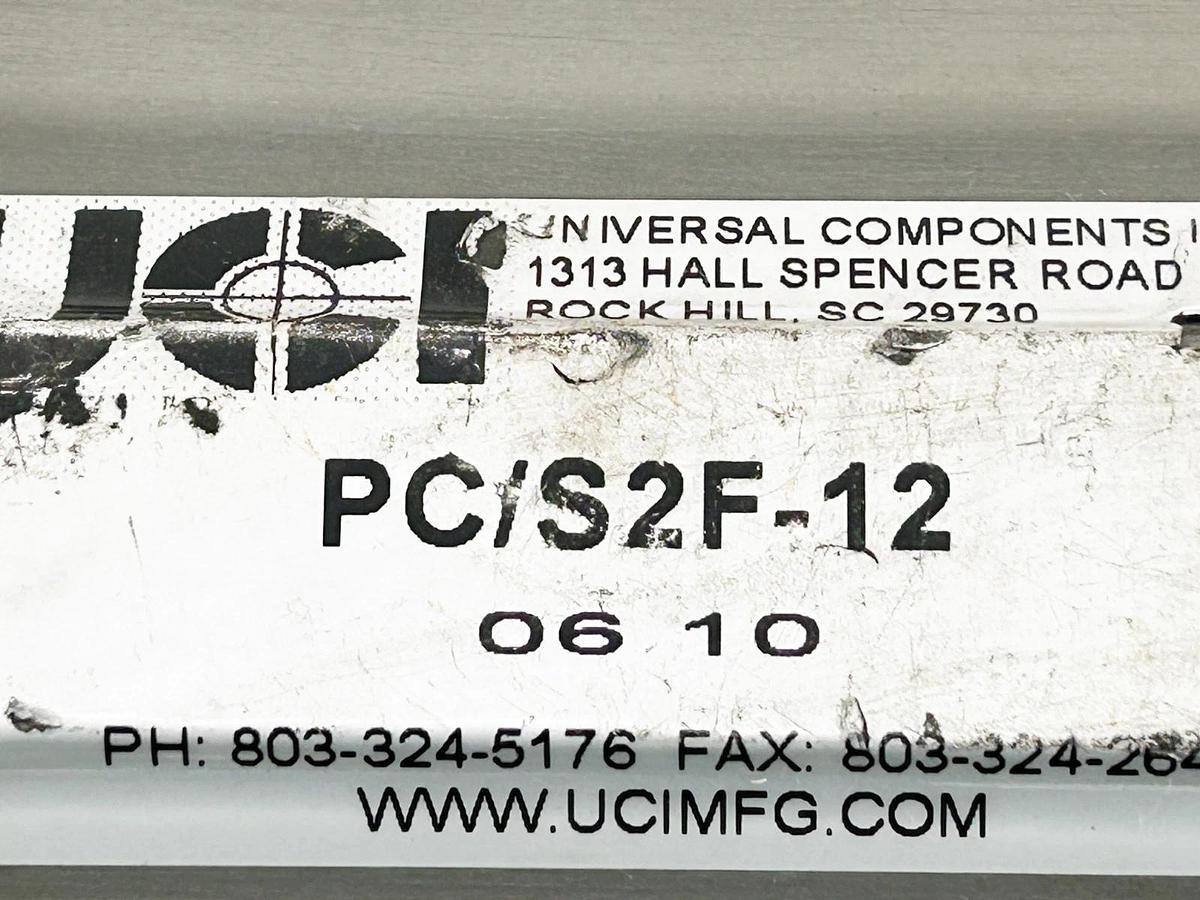 New Universal Components Inc. PC/S2F-12 SS Actuated Valve 1-1/2" Ball Valve
