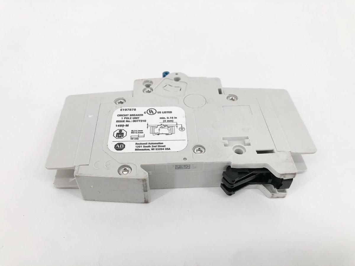 New Allen Bradley 1489-M1D040 Ser. D Circuit Breaker 4A 277VAC 1 Pole - No Box