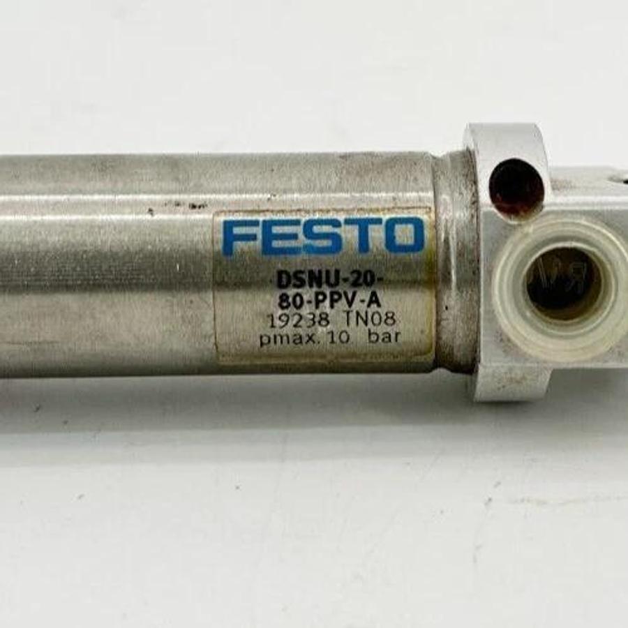 New Festo DSNU-20-80-PPV-A Pneumatic Cylinder 10bar 19238