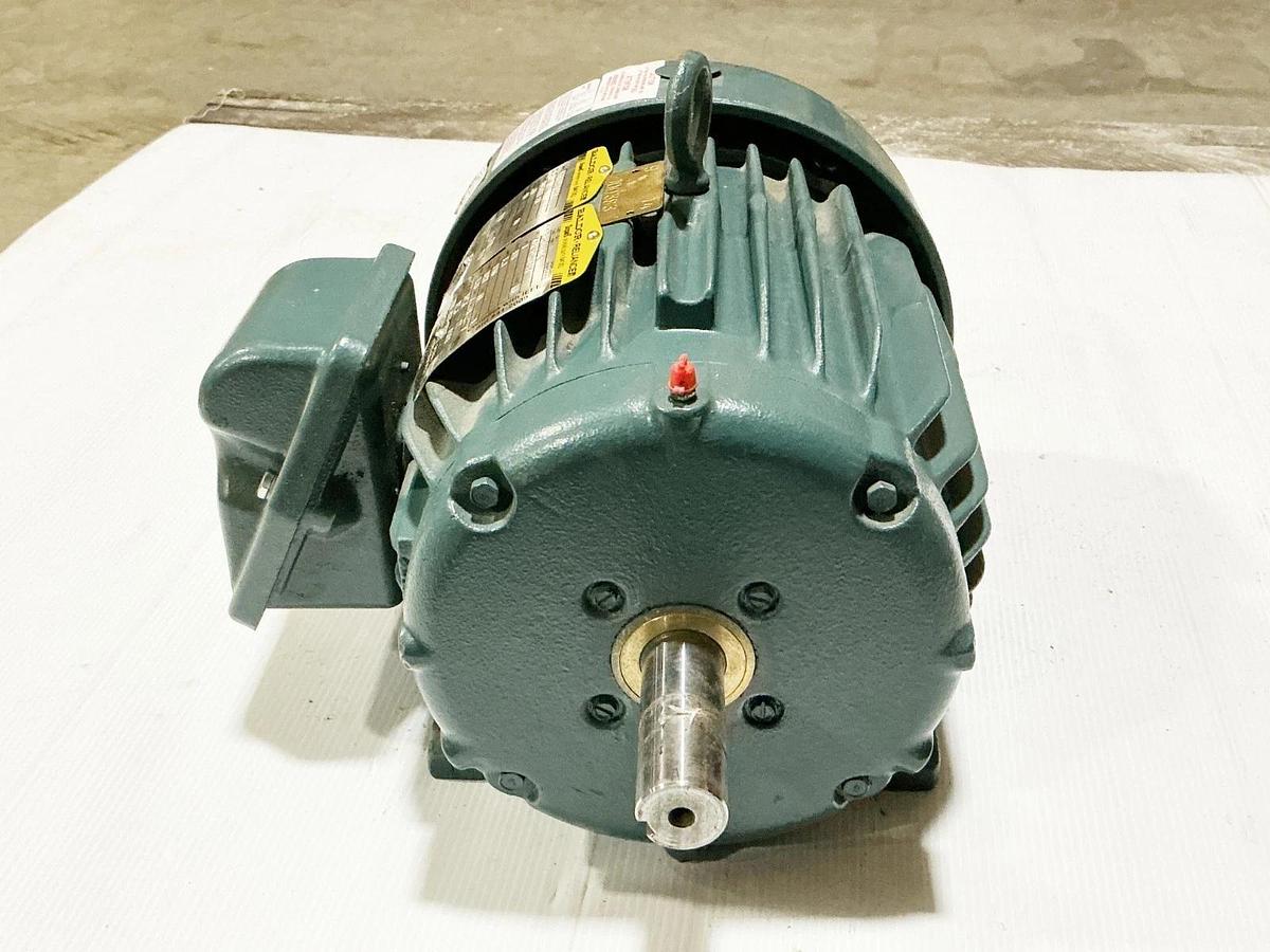 Used Baldor ECP83661T-5 Electric Motor 3HP 575V 3Ph 3.3A 1755RPM 06H759X31961
