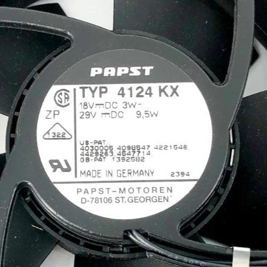 New Papst TYP 4124 KX Axial Cooling Fan 18-29VDC 9.5W