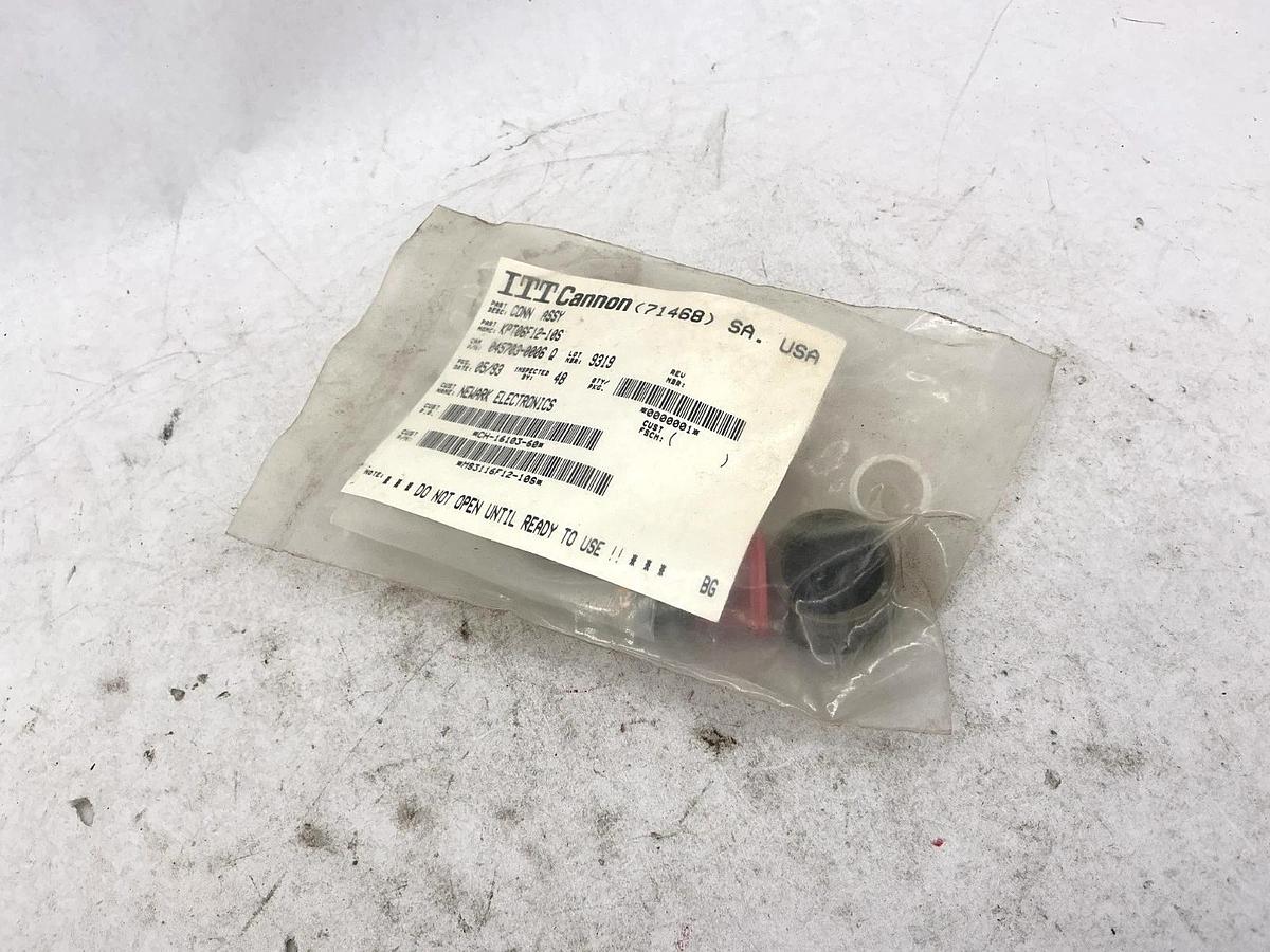 New ITT Cannon KPT06F12-10S Connector Assembly MS3116F12-10S 10-Pin