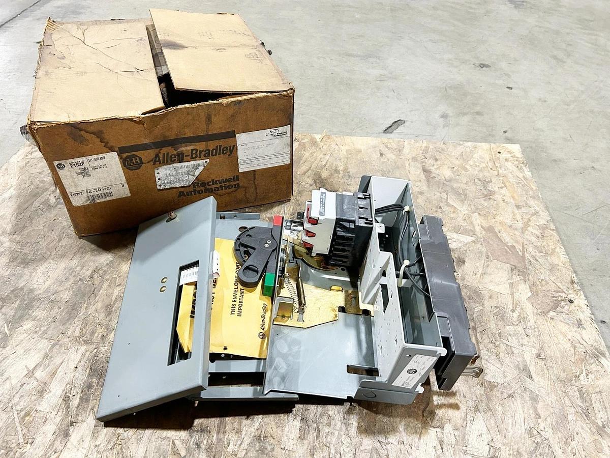 New Allen Bradley 2192FZ-BJC-24J-79U Disconnect 30A NEMA type 12 600V Ser.U