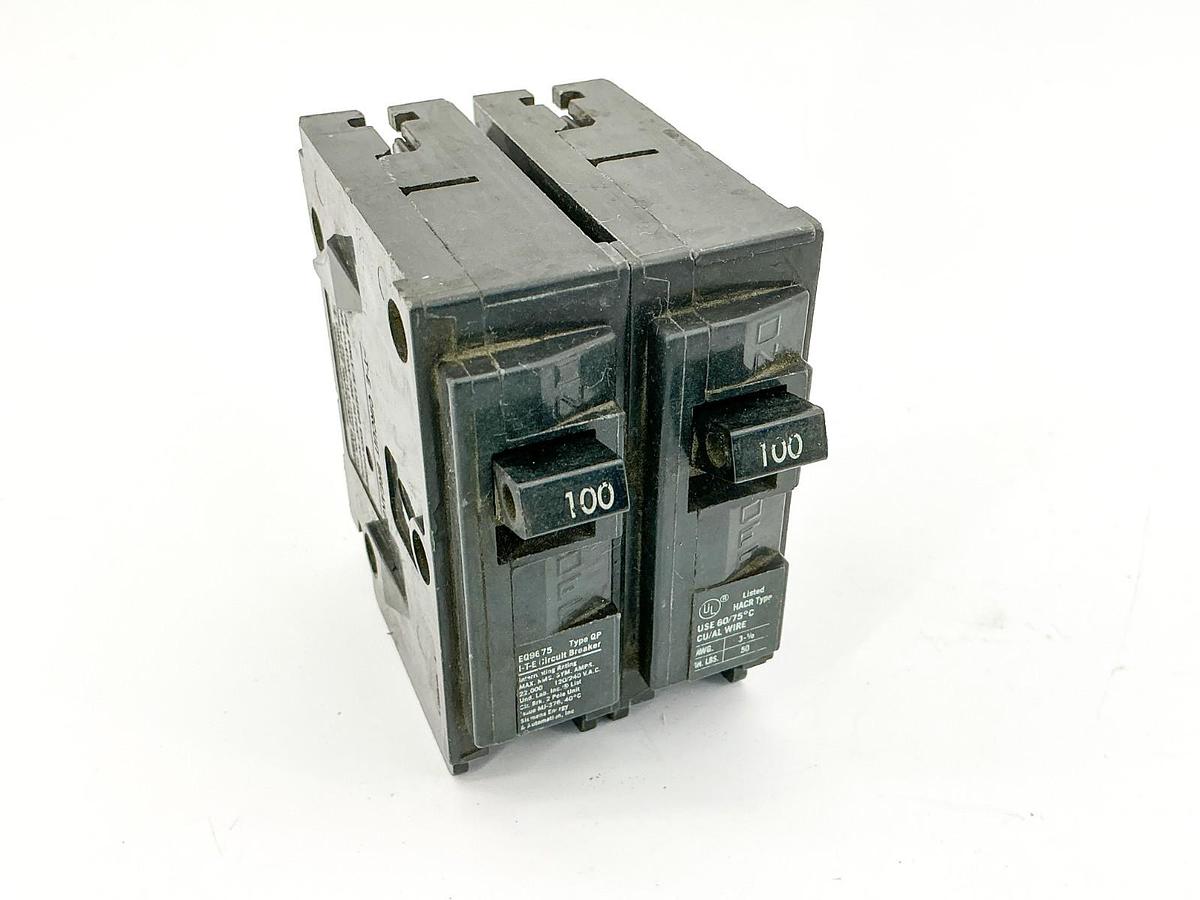 Used ITE QP2100 Circuit Breaker 100A 240V 2P Type QP
