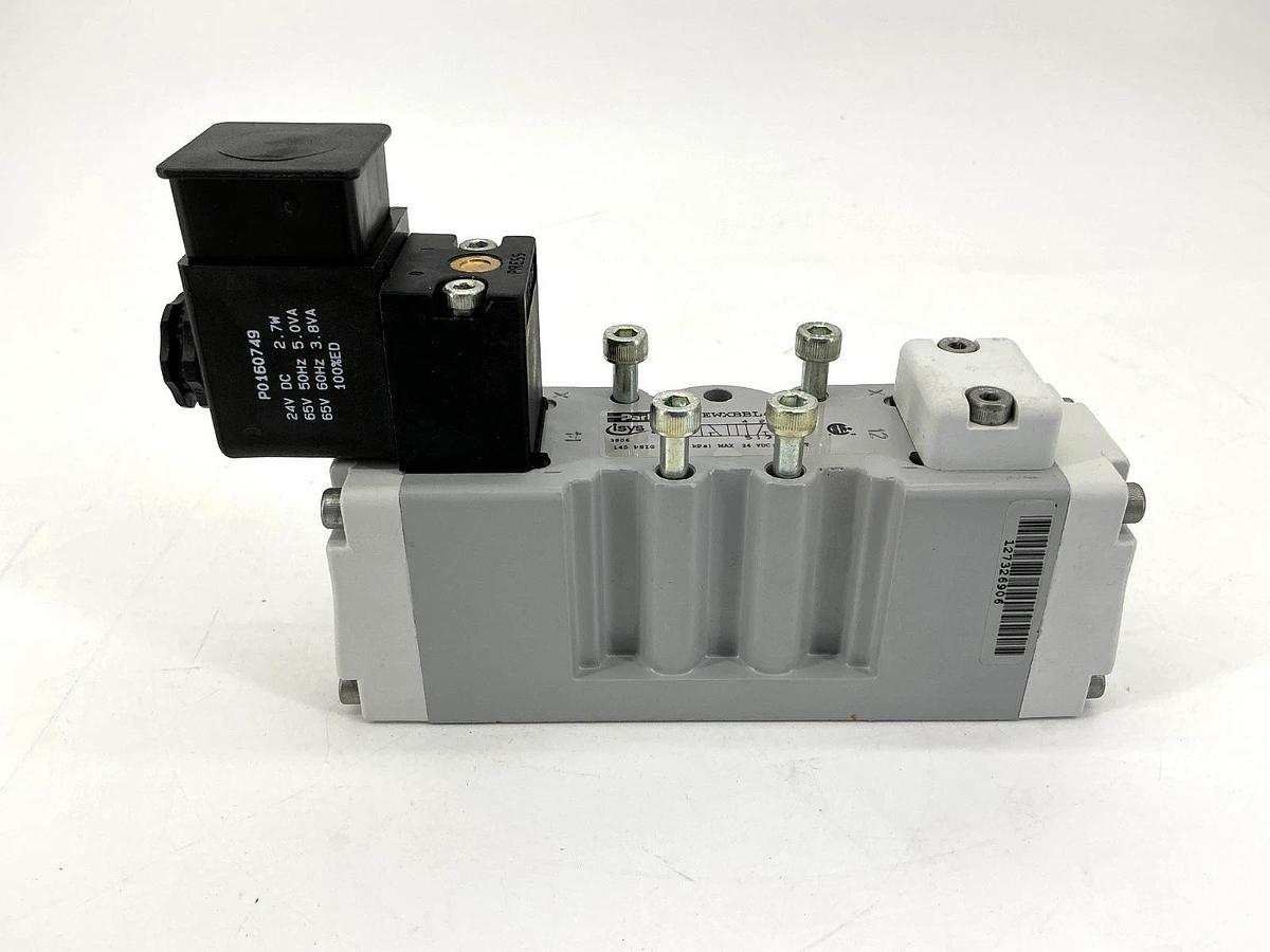 New Parker H1EWXBBL49C Solenoid Valve 145PSIG 24VDC 1W Coil 65V 50/60HZ