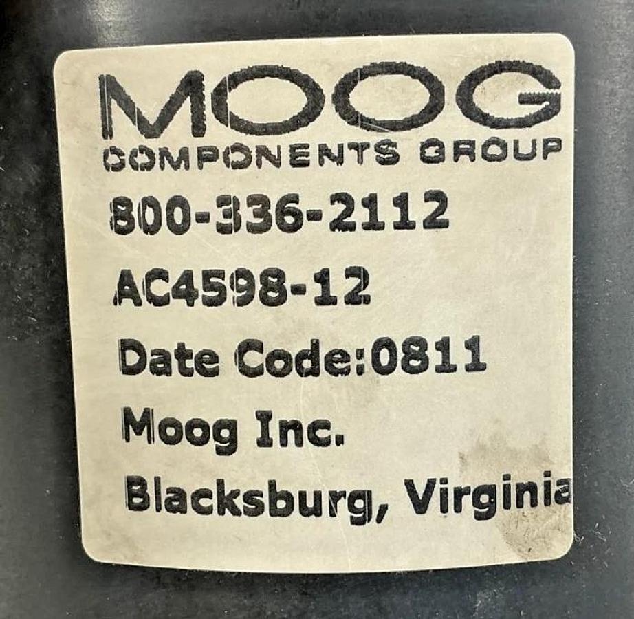 Used MOOG AC4598-12 Slip Ring 12-Circuit 250RPM 10A 600VAC AC4598