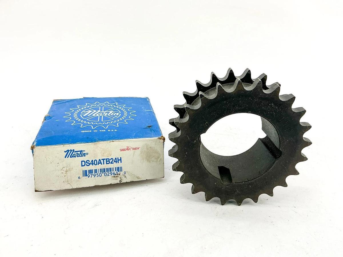 New Martin DS40ATB24H Double Roller Chain Sprocket 24Teeth