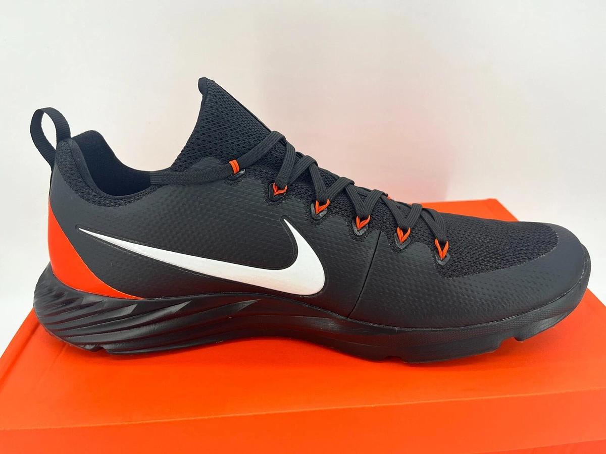 Nike Vapor Speed Turf Black/Orange Size 16 OSU Beavers Promo Sample Cleats