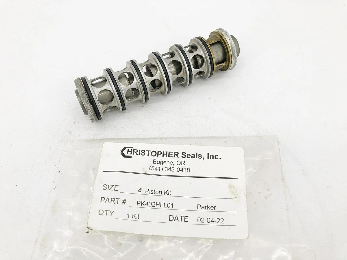 New Christopher Seals PK402HLL01 4" Piston Kit