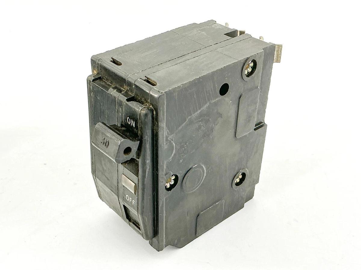 Used Lot of 2 Square D QO230 Circuit Breaker 30A 240V 2P Type QO