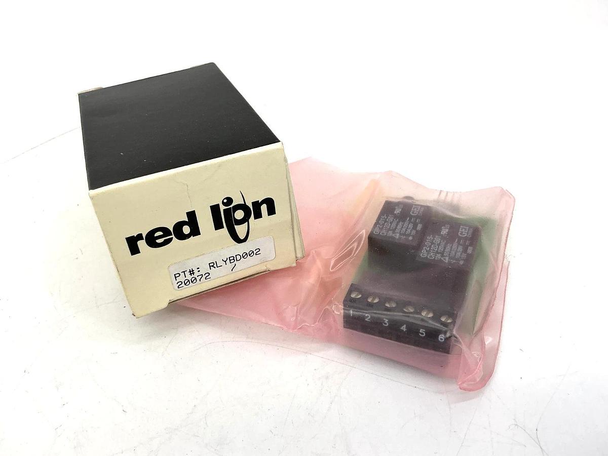 New Red Lion RLYBD002 Relay Board / Option Card LED Display 115/230VAC RLYBD