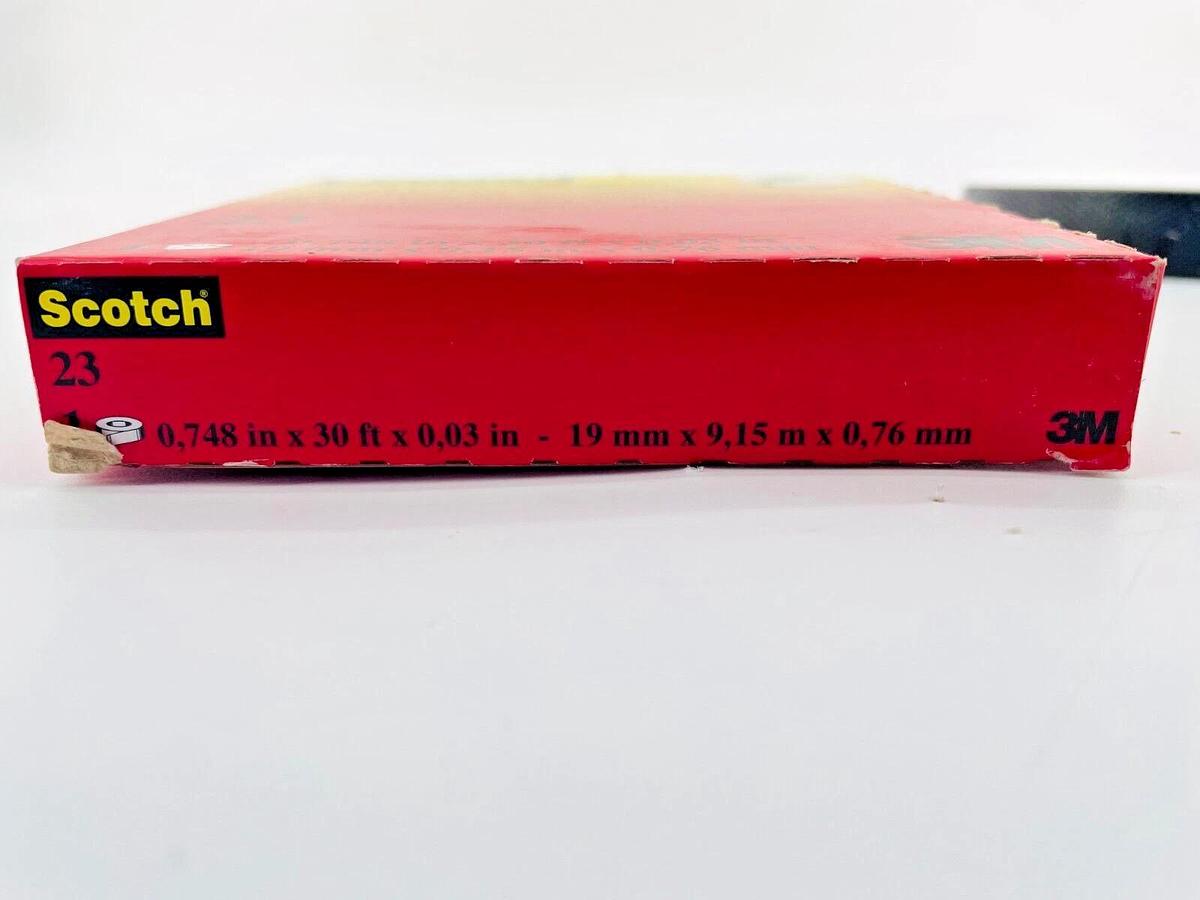 New Scotch 23 Self Bonding Electrical Tape .748in X 30ft 6P1290