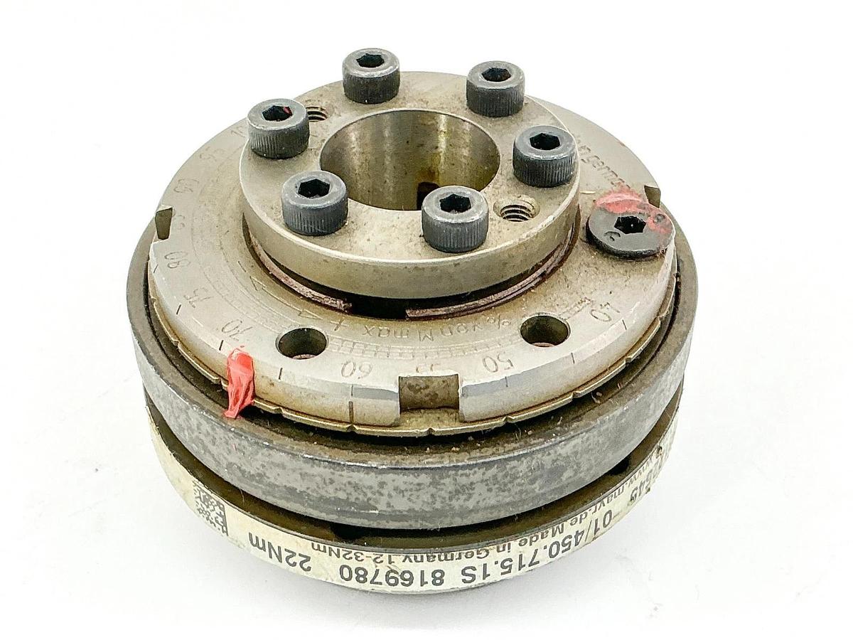 Used Mayr 01/450.715.1S Compact Torque Limiter 8169780 22Nm H8122545