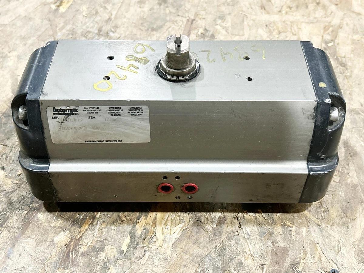 Used Automax S115DA Pneumatic Rack & Pinion S115DAV