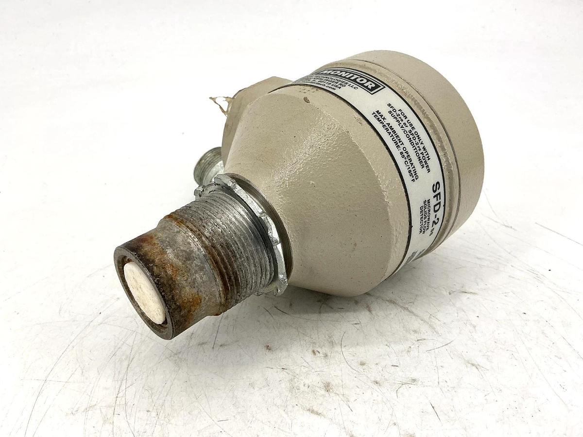 Used Monitor Technologies SFD-2ss Microwave Solids Flow Detector Max Op Temp 185F