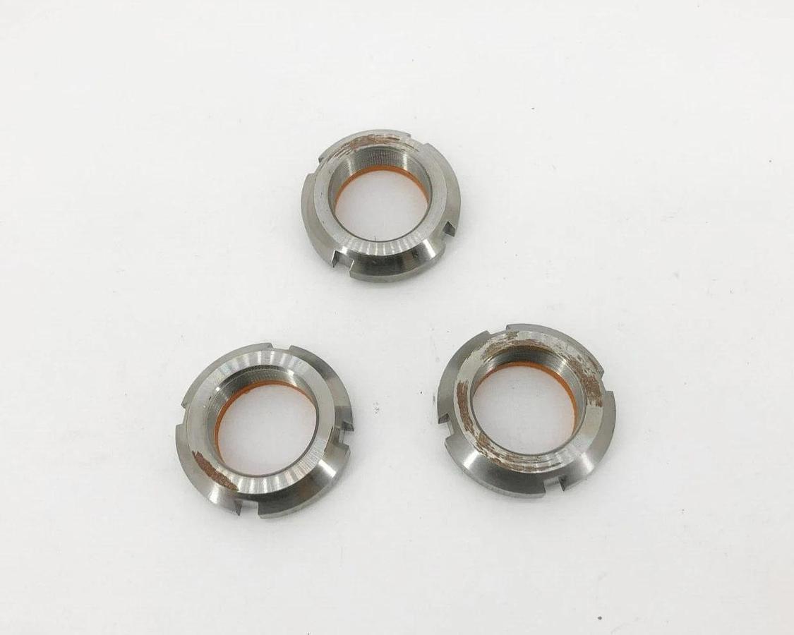 Lot of 3 New Whittet-Higgens BH-05 Bearhug Locknuts