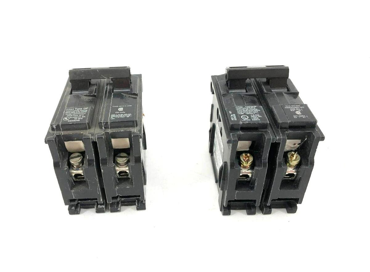Lot of 2 New Siemens Q260 Circuit Breakers 60A 2P 120/240V