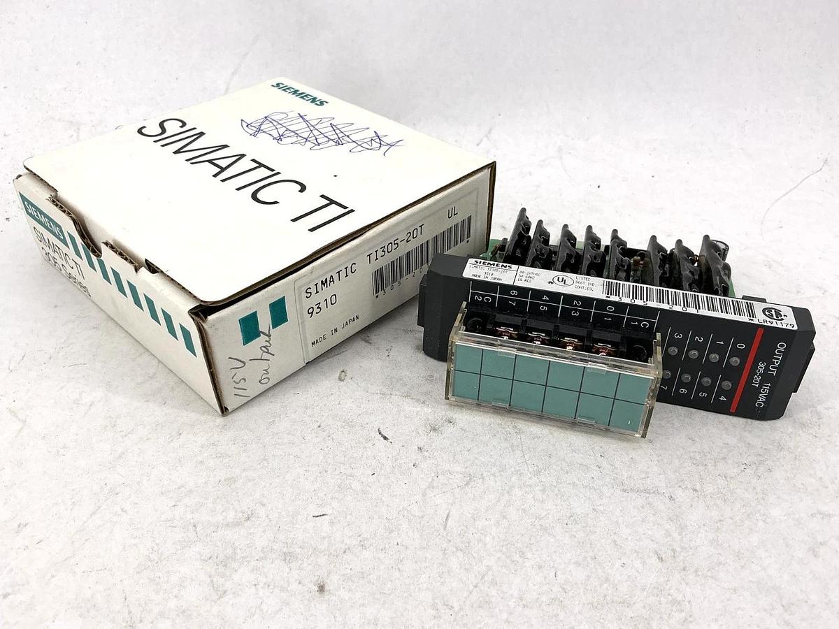 New Siemens TI305-20T Simatic TI 305 Ser Output Module 8-Point 80-265V 305-20T