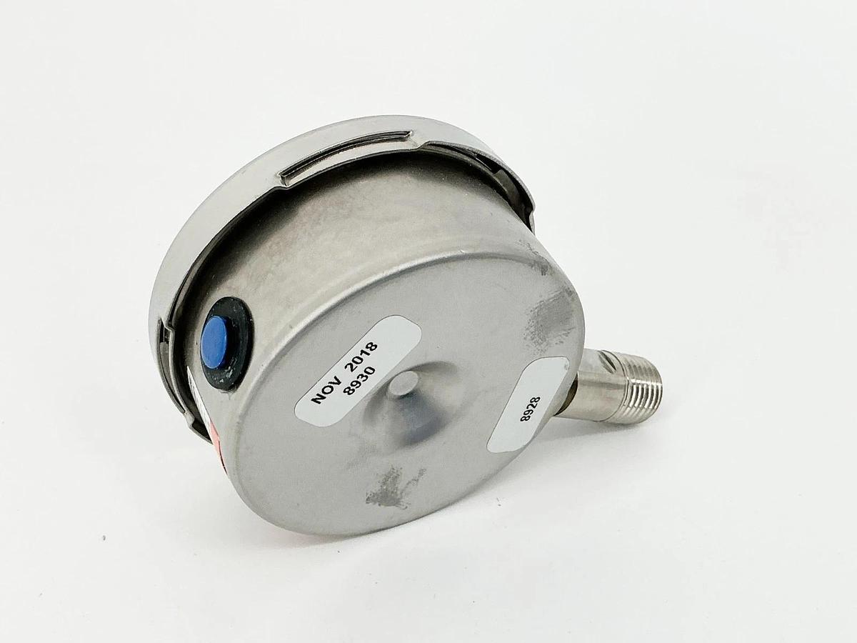 New Ashcroft 251009SW02L1500# Pressure Gauge 1500PSI 2-1/2" 316 Tube 30098150-47
