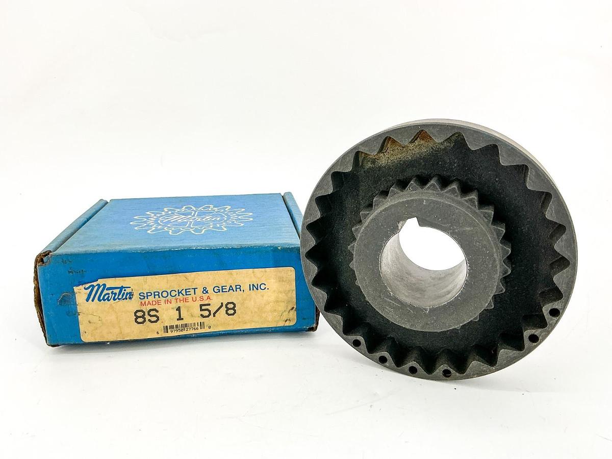 New Martin Sprocket 8S x 1-5/8 Coupling Flange 1-5/8"