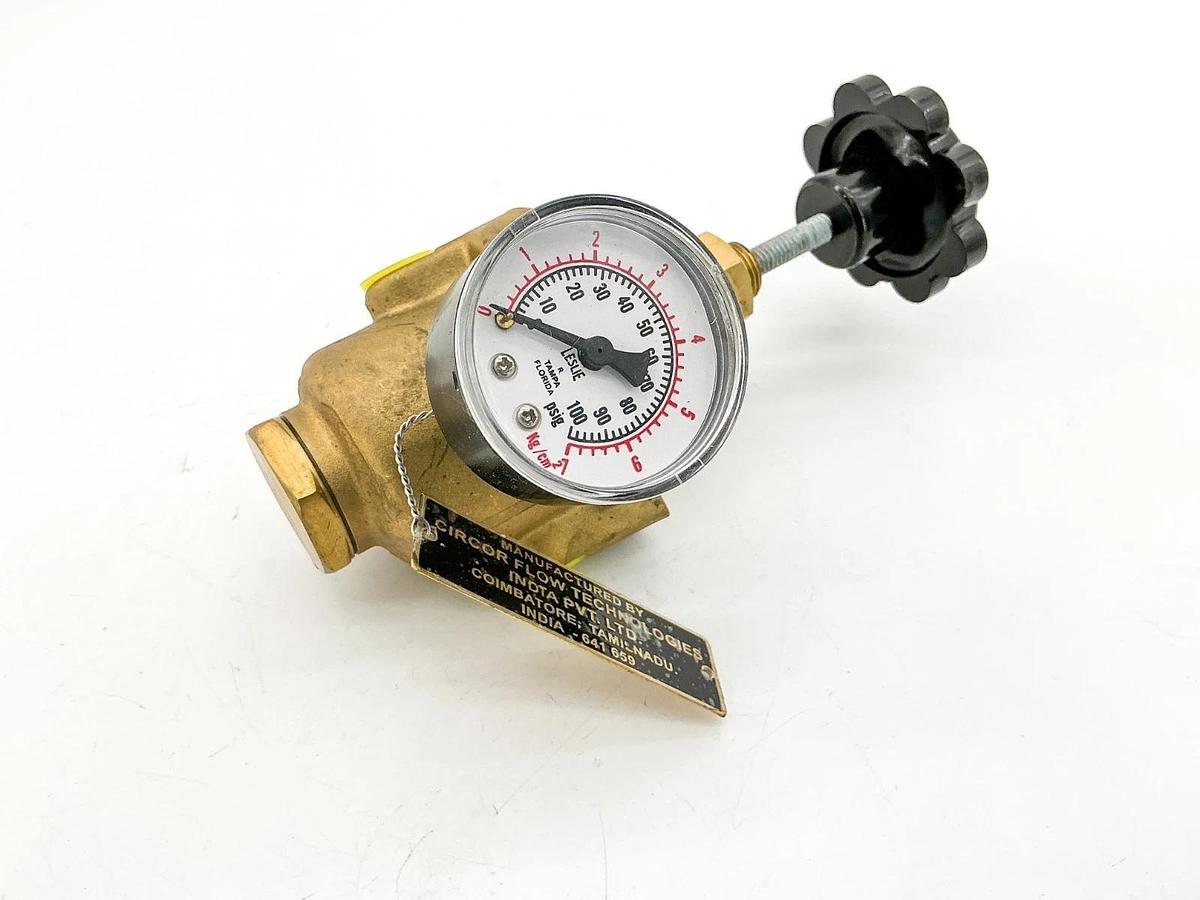 New Circor AVD090-HP Pressure Regulator Valve P021201-001/044 0-100PSIG - No Box