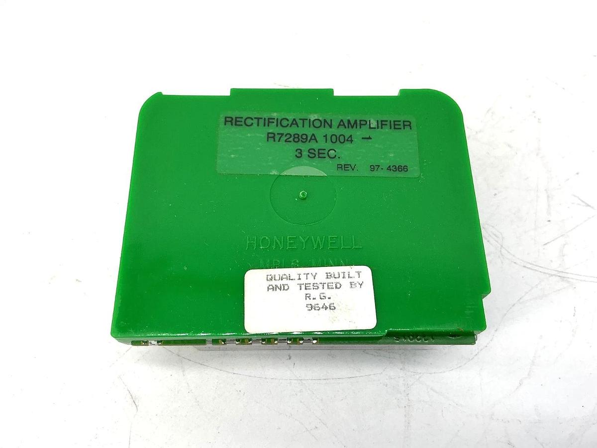 New Honeywell R7289A1004 Plug-In Rectification Amplifier 2-4sec Flame Response