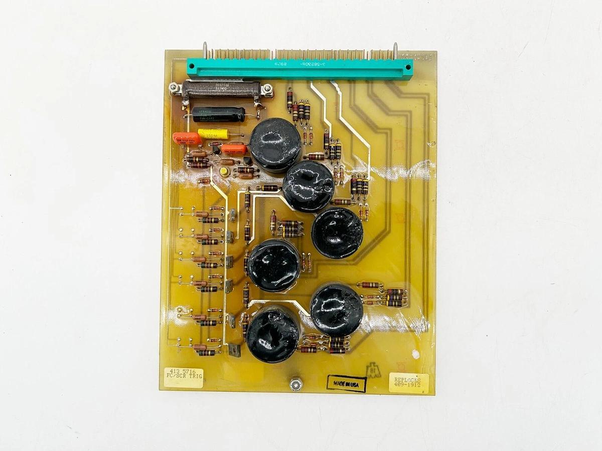 Used LeTourneau 413-5716 FC/SCR Trig Card Rplaces 409-1912