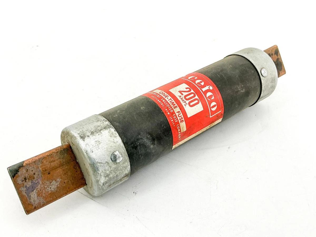 New Lot of 2 Cefco D23-53 One Time Fuse 200A 600V